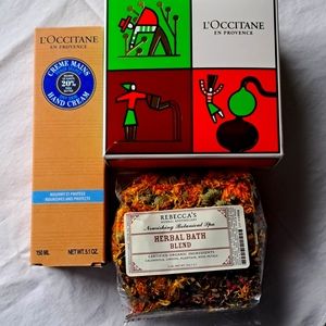 L'Occitane. Lotion and soaps